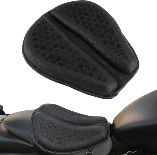 Miniatura 8 de SUNPIE Cojín de Asiento de Motocicleta Pequeña Cubierta de Gel Almohadilla Plegable Universal Estructura de Panal 3D Cojín de Asientos