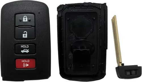 Miniatura 4 de Funda para llavero inteligente con control remoto para Toyota Highlander Avalon Camry Corolla RAV4 89904-06140 HYQ14FBA Reemplazo de llave de coche