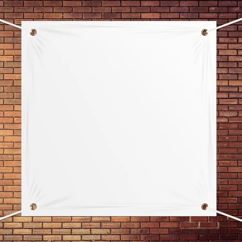 Miniatura 12 de Zonon Pancartas Grandes en Blanco y Letreros de Poliéster Oxford de Sublimación con Cuerda Colgante para Decorar Paredes Interiores y Exteriores