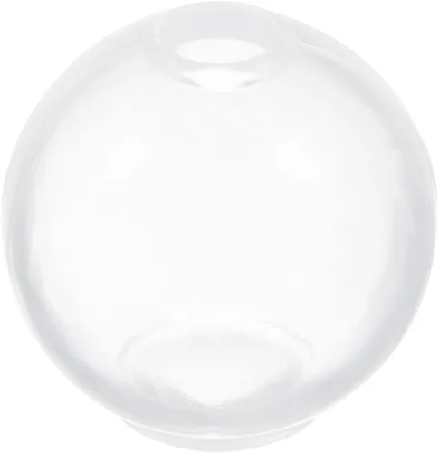 HARFINGTON Molde de resina de silicona de 0.9 pulgadas, transparente 3D, redondo, sin costuras, para joyería, jabón, fabricación de velas