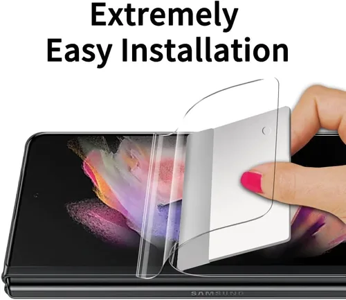 Miniatura 4 de [5+2] 5 protectores de pantalla de película de TPU antirreflejos (mate) + 2 protectores de lente compatibles con iPhone 15 Plus 5G 2023, protector
