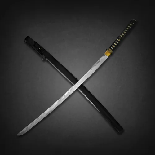 Miniatura 2 de Musashi - Cortador rápido de bambú ligero Katana de arcilla real templada 1060 hoja de acero al carbono Samurai Sword Katana