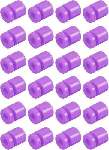 MECCANIXITY Bolas de goma antivibración RC para control remoto F4 F7 controlador de vuelo M2x6mm bolas de absorción de impactos (púrpura), paquete