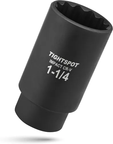 Miniatura 71 de TIGHTSPOT 1/2 Pulgada de transmisión - Vaso de impacto profundo de 36 mm con diseño de 6 puntos anti-redondeo, acero CRMO tratado térmicamente