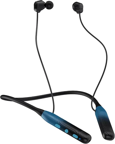 JL&MI Neckband - Auriculares Bluetooth con batería extra de 1000 horas, con cancelación de ruido, 80 horas de reproducción, auriculares para correr