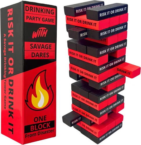 Miniatura 7 de Juego divertido de beber para adultos: 150 retos divertidos y preguntas arriesgadas Juegos de fiesta para adultos para fiesta de bloque