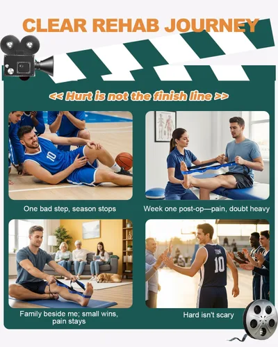Miniatura 4 de Correa Trideer para estiramiento y yoga, correa de terapia física para entrenamiento en casa, ejercicio, pilates y gimnasia, 10 bucles, bandas Azul