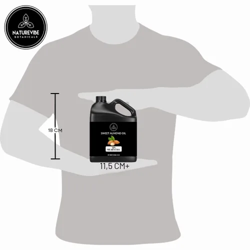 Miniatura 8 de Naturevibe Botanicals Aceite de Almendras Dulces 32 onzas 100% puro y natural, aceite portador prensado en frío sin refinar Excelente