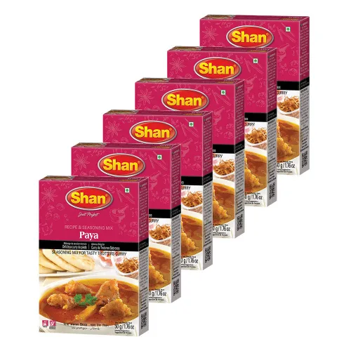 Miniatura 248 de Shan Korma Recipe and Seasoning Mix 1.76 oz (50g) - Spice Powder for Traditional Meat in Yogurt Sauce - Suitable for Vegetarians - Airtight Bag in a