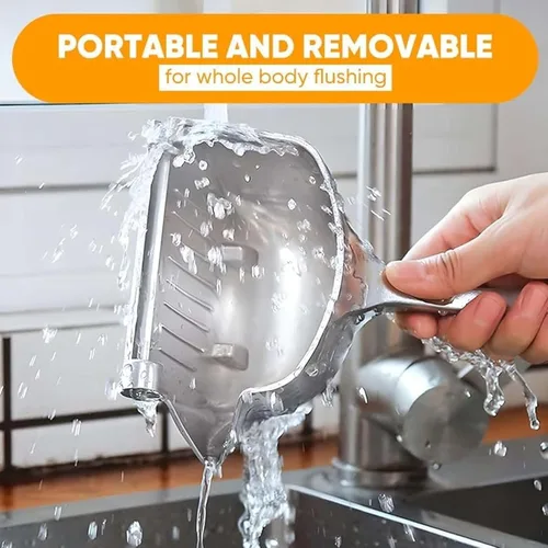 Miniatura 5 de Exprimidor manual de aluminio, prensa manual mejorada con agarre ergonómico, fácil de usar y limpiar, eficiente extractor de jugo de cítricos
