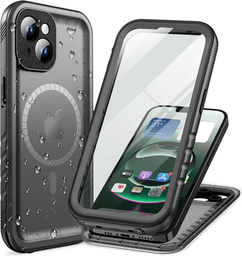Miniatura 72 de Cozycase TOP Funda impermeable para iPhone 17 Pro Max - Grado militar resistente a todo 360 con protector de cámara de pantalla, doble IP68 a prueba