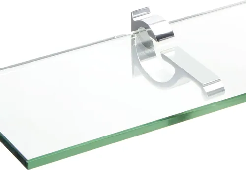Miniatura 2 de Spancraft Glass M-10x48-Estante de cristal monarca cromado, 10" x 48", cromado