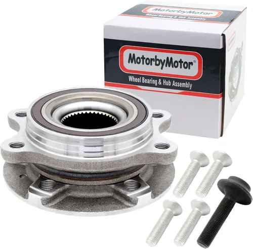 Miniatura 16 de MotorbyMotor 515177 Conjunto de cojinete de rueda delantera y cubo 4WD con 6 lengüetas para Ford F-150 2018-2020 (excluye Raptor) Conjunto