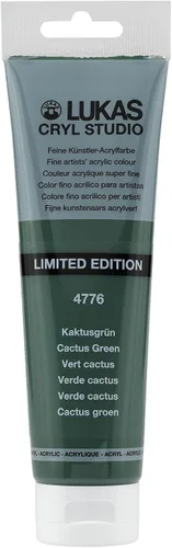 Miniatura 64 de Lukas CRYL Studio Artist - Pintura acrílica para artistas, Alizarín Carmesí, tubo de 125 ml - Pinturas acrílicas de alto pigmento para pintura