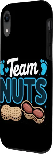Miniatura 2 de Team Nuts Expecting Parents Funny Family Event Shirt Case for iPhone XR