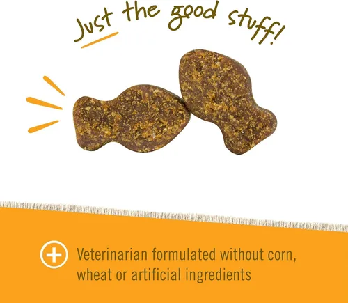 Miniatura 5 de Pet Naturals Suplemento de cadera y articulaciones con glucosamina, mejillón de labios verdes y condroitina para gatos, sabor a pato, 160 masticables