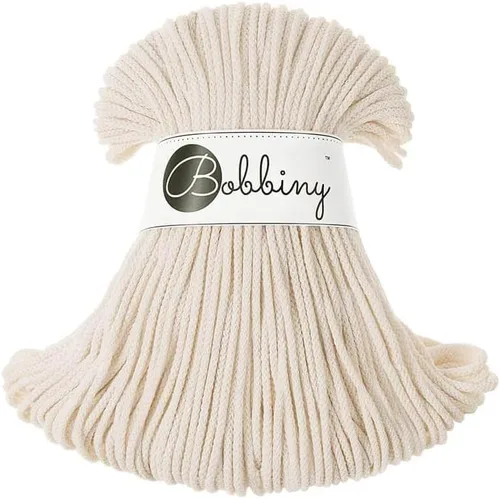 Miniatura 4 de Bobbiny Cordón de macramé trenzado junior de 0.118 in (aguamarina), 108 yardas/330 pies