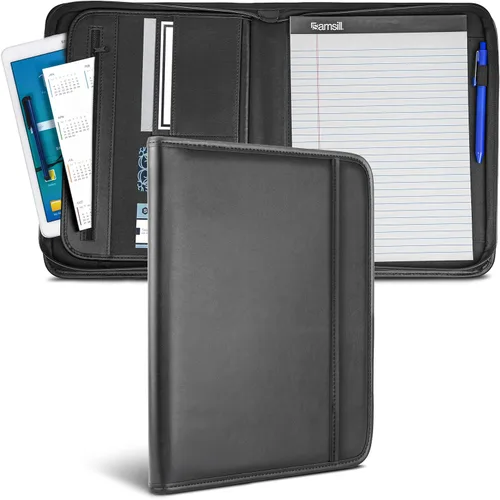 Miniatura 14 de Samsill Professional Padfolio - Currículum/cartera comercial, almacenamiento de documentos, tarjeta comercial y anotador de bolsillo