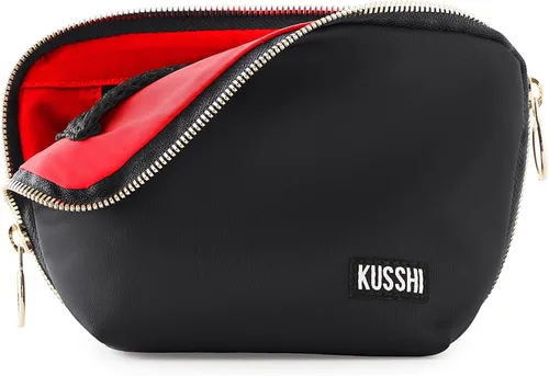 Miniatura 15 de KUSSHI Bolsa de Maquillaje y Cosméticos Lavable para Viaje, Negro