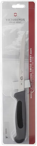 Miniatura 5 de Victorinox Fibrox - Cuchillo para deshuesar curvo, hoja flexible, 6 pulgadas, color negro