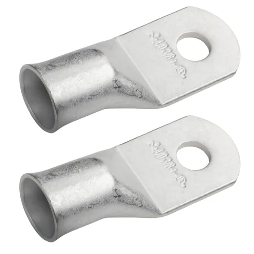 Miniatura 136 de SELTERM 5 piezas terminales de cable de cobre estañado 1/0 AWG perno de 1/2", extremos de cable de batería, terminales de anillo, conectores