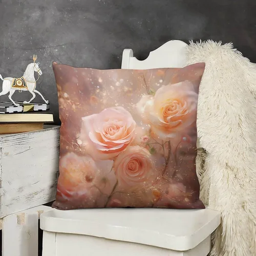 Miniatura 15 de Cojines Decorativos para Sala - Fundas de almohada de terciopelo para sofá, sala de estar, dormitorio, interior, decoración del hogar, 26 x 26