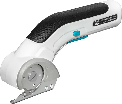 Tijeras eléctricas inalámbricas, batería de 2000 mAh, cortador de cartón recargable de 3.6 V, cortador de caja para cartón de tela, plástico, cuero