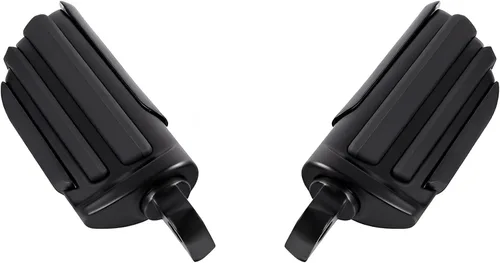 Miniatura 15 de Estriberas cromadas para motocicleta, estriberas de carretera, reposapiés de aluminio, plataformas para pies de motocicleta para Harley Davidson