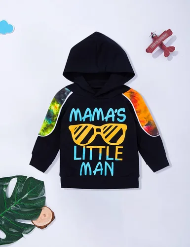 Miniatura 5 de KANGKANG Conjunto de sudadera de manga larga con estampado de letras para niños pequeños, conjunto de pantalones con estampado de dinosaurio