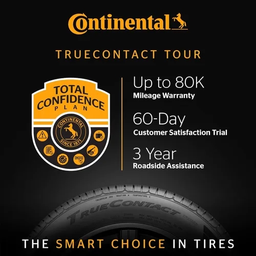 Miniatura 5 de Continental TrueContact Tour - Llanta radial para todas las estaciones, 185/65R15 88T