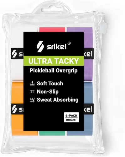 Miniatura 8 de Overgrip de paleta de pickleball – Cinta de agarre de pickleball ultra adherente, absorbente y antideslizante, suave al tacto y duradera