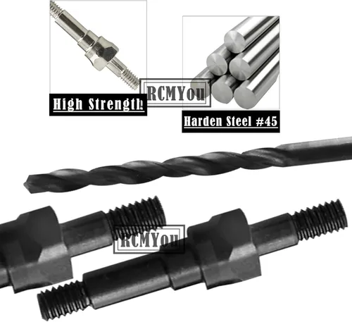 Miniatura 5 de Shock Standoff Upgrades Part para 1/8 1/7 6S BLX 4WD Typhon Kraton Outcast Mojave Notorious Infraction Felony Talion Limitless 6S BLX, 4PCS #45 Negro