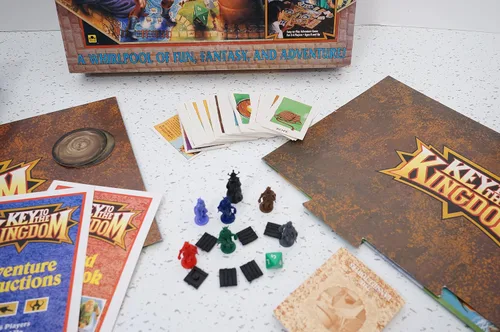 Miniatura 6 de GOLDEN Key to the Kingdom Adventure Fantasy Juego de mesa - 1992, 1-6 jugadores, mayores de 12 años