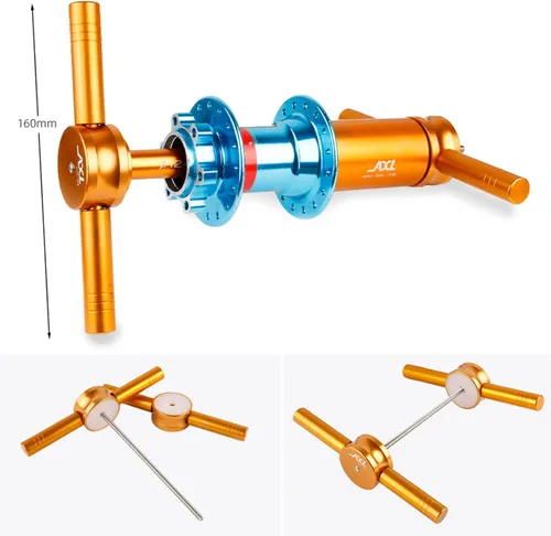 Miniatura 7 de Kit de herramientas de prensa y extracción de cojinetes de cubo de bicicleta de alta calidad, compatible con DT Swiss EXP, DT350, XD, NOVATEC