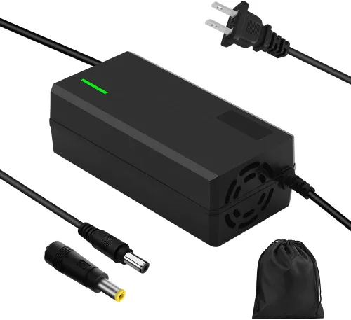 Miniatura 13 de Cargador súper rápido de 54.6V 3A / 5A para batería de litio de 48V, 7 tipos de enchufes para elegir, no necesita adaptador, más seguro. Compatible