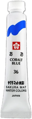 Miniatura 9 de Sakura Crepas Paint - Tubo de laminación de acuarela mate EMW12 (12 colores)