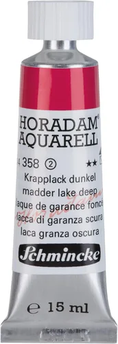 Miniatura 122 de Schmincke - HORADAM® AQUARELL - acuarelas de los mejores artistas, carmín permanente - 0.5 fl oz 353 carmín permanente