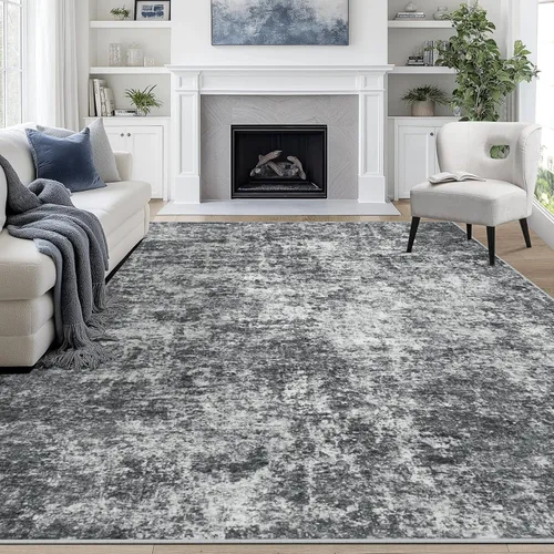 Miniatura 19 de 5x7 Area Rugs for Living Room Rug Washable: Abstract Rug for Dining Room Bedroom Carpet Non Slip 5 by 7 Indoor Modern Nursery Home Office Beige