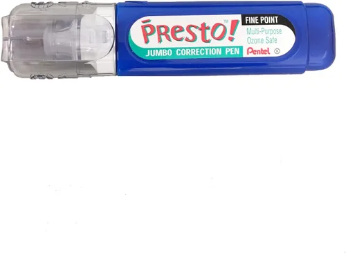 Presto! Bolígrafo corrector multiusos, 0.4 fl oz, color blanco, se vende en paquete de 3