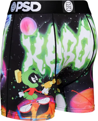 Miniatura 2 de PSD Men's Looney Tunes Print Boxer Briefs - 7 Inch Inseam Breathable, Supportive Men's Underwear with Moisture-Wicking Fabric
