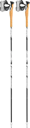 Miniatura 3 de LEKI Cross Trail FX.One Superlite - Bastones de senderismo ligeros de carbono plegables para senderismo y correr por senderos