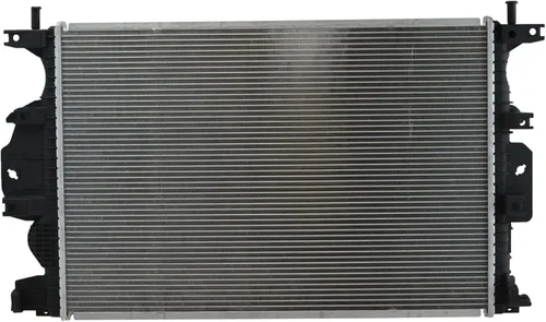 Miniatura 29 de TRQ Radiador de 1 fila de núcleo de aluminio de 26.5 pulgadas de ancho de núcleo compatible con Chevrolet Captiva Sport 2012-2015 Saturn Vue