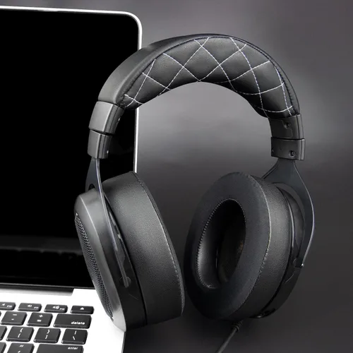 Miniatura 7 de SOULWIT Almohadillas de enfriamiento para auriculares Corsair HS75 XB/ HS70/Pro HS60/Pro HS50/Pro, almohadillas para los oídos con espuma