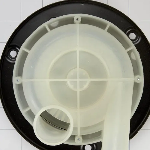 Miniatura 5 de Whirlpool WP35-6465 Bomba de drenaje de lavadora de carga superior OEM, blanco y negro