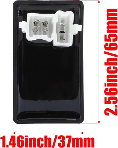Miniatura 4 de Caja CDI de 6 pines compatible con CG 125cc 150cc 200cc 250cc motor vertical GY6 Dingo Falcon 250 Motocicleta ATV Quad 4 Wheeler Scooter Go Kart
