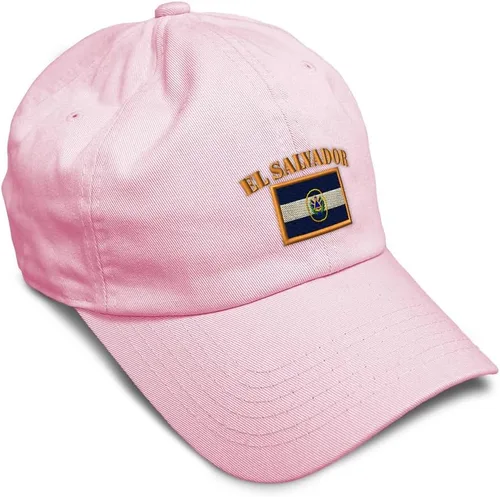Miniatura 16 de Speedy Pros Sombrero de béisbol suave bordado papá sombrero El Salvador bandera bordado hombres y señoras gorra de béisbol algodón