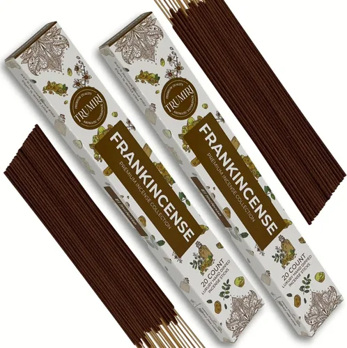 Miniatura 10 de Barritas de incienso de olíbano y mirra - Total 40 barritas de incienso - Paquete doble de 20 barritas de incienso - Inciensos - Inscents - Mirra