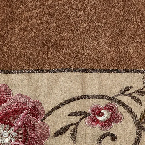 Miniatura 4 de Popular Bath Toallas de baño, colección Larissa, juego de 3 piezas, diseño rosa