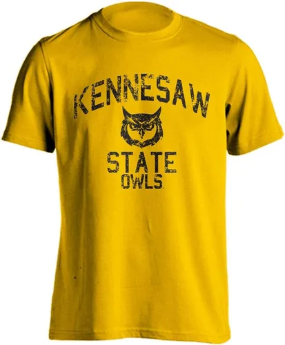 Miniatura 10 de Sport Your Gear NCAA Camiseta de manga corta retro con licencia oficial de aspecto desgastado para el día del juego, camiseta de espíritu deportivo