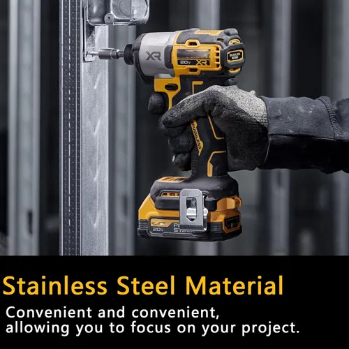 Miniatura 5 de Clips de cinturón para Dewalt, kit de gancho de repuesto para herramientas de taladro, compatible con Dewalt N268241 para herramientas eléctricas